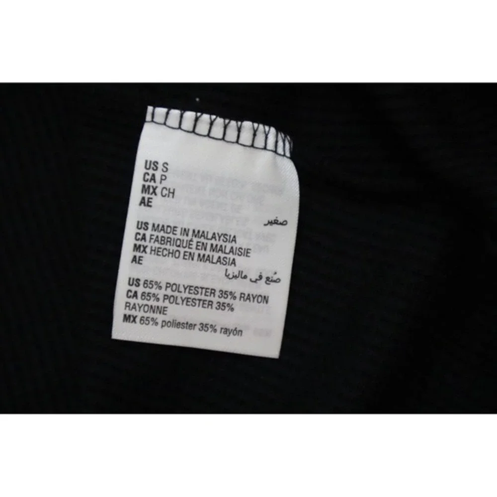 Jenni by Jennifer Moore Women's Solid Long-Sleeve Pajama Top- Small - Deep Black